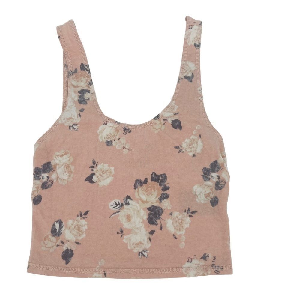BDG Floral Crop Tank Top Women’s size XS